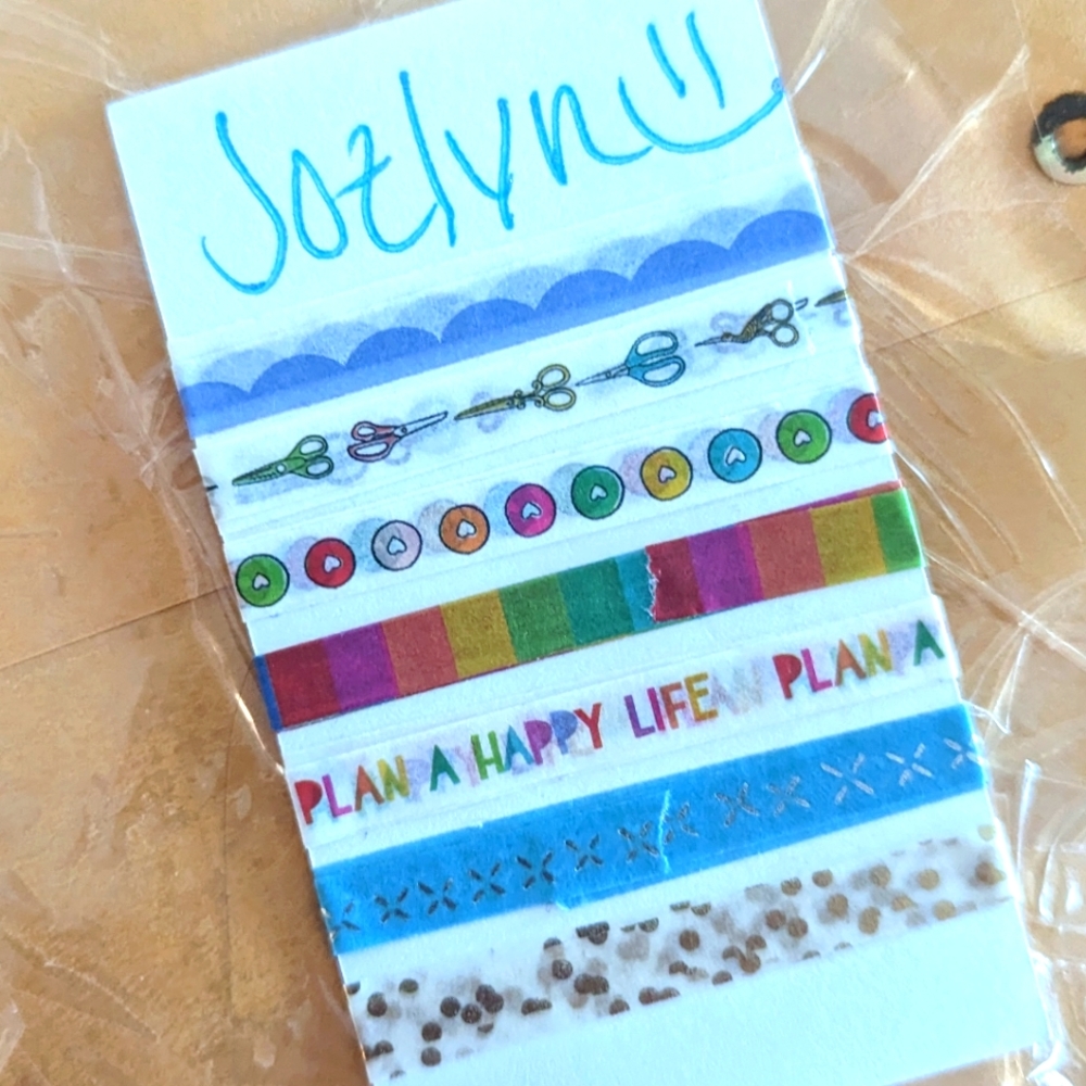 The Happy Planner OG Miss Maker Washi Sampler Cards